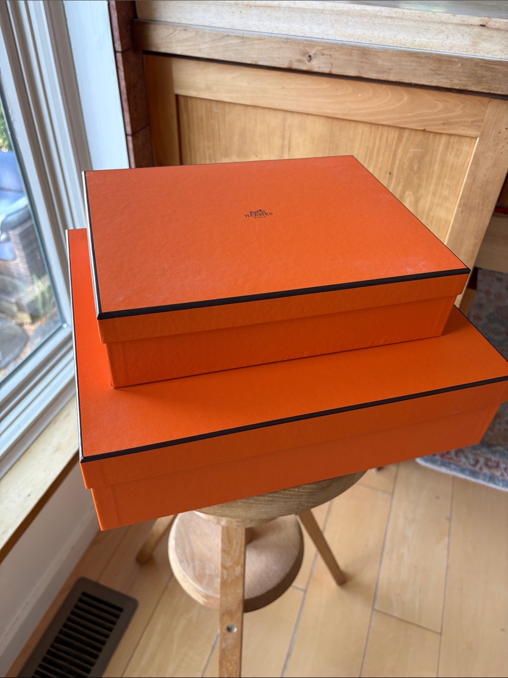 Hermes Orange Signature Gift Boxes